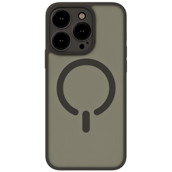 ObaStyle Semiclear Ματ Θήκη MagSafe για iPhone 16 Pro - Μαύρο
