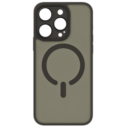 ObaStyle Semiclear Ματ Θήκη MagSafe για iPhone 16 Pro - Μαύρο