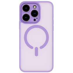 ObaStyle Semiclear Ματ Θήκη MagSafe για iPhone 16 Pro - Βιολετί