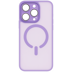 ObaStyle Semiclear Ματ Θήκη MagSafe για iPhone 16 Pro - Βιολετί