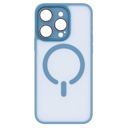 ObaStyle Semiclear Ματ Θήκη MagSafe για iPhone 16 Pro Max - Γαλάζιο