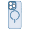 ObaStyle Semiclear Ματ Θήκη MagSafe για iPhone 16 Pro Max - Γαλάζιο