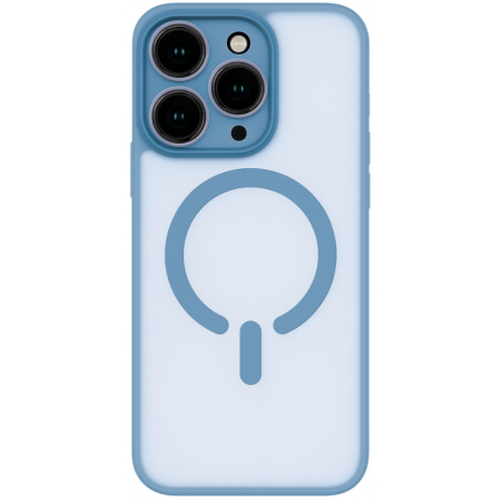 ObaStyle Semiclear Ματ Θήκη MagSafe για iPhone 16 Pro Max - Γαλάζιο