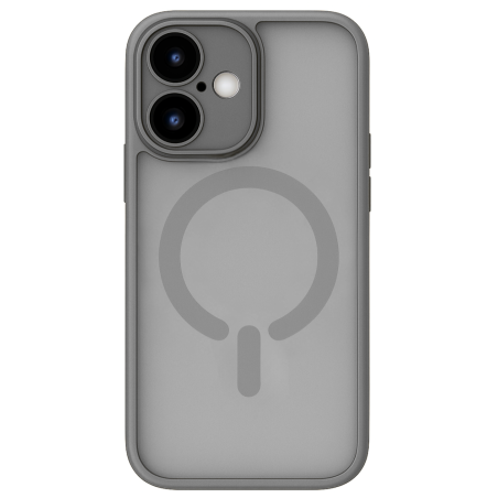 ObaStyle Semiclear Ματ Θήκη MagSafe για iPhone 16 - Γκρι
