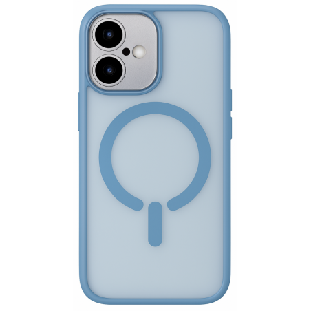 ObaStyle Semiclear Ματ Θήκη MagSafe για iPhone 16 - Γαλάζιο