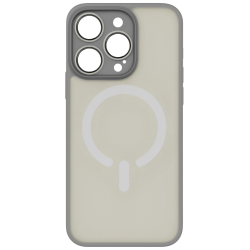 ObaStyle Semiclear Ματ Θήκη MagSafe για iPhone 16 Pro - Γκρι