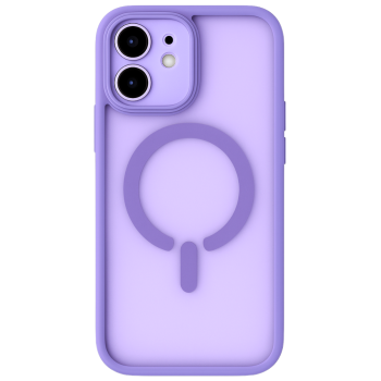 ObaStyle Semiclear Ματ Θήκη MagSafe για iPhone 11 - Βιολετί