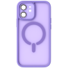 ObaStyle Semiclear Ματ Θήκη MagSafe για iPhone 11 - Βιολετί