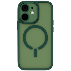ObaStyle Semiclear Ματ Θήκη MagSafe για iPhone 11 - Πράσινο
