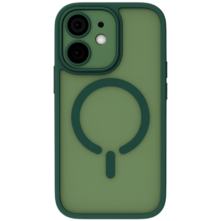 ObaStyle Semiclear Ματ Θήκη MagSafe για iPhone 11 - Πράσινο