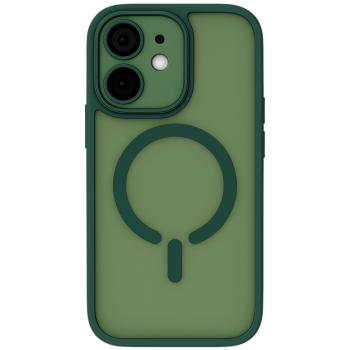 ObaStyle Semiclear Ματ Θήκη MagSafe για iPhone 11 - Πράσινο