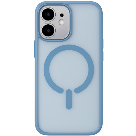 ObaStyle Semiclear Ματ Θήκη MagSafe για iPhone 11 - Γαλάζιο