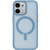 ObaStyle Semiclear Ματ Θήκη MagSafe για iPhone 11 - Γαλάζιο