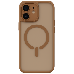ObaStyle Semiclear Ματ Θήκη MagSafe για iPhone 11 - Καφέ