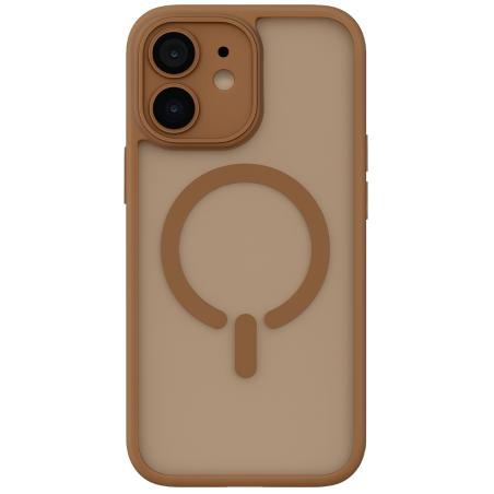 ObaStyle Semiclear Ματ Θήκη MagSafe για iPhone 11 - Καφέ