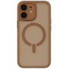 ObaStyle Semiclear Ματ Θήκη MagSafe για iPhone 11 - Καφέ