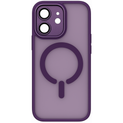 ObaStyle Semiclear Ματ Θήκη MagSafe για iPhone 11 - Μωβ