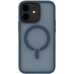ObaStyle Semiclear Ματ Θήκη MagSafe για iPhone 11 - Σκούρο Μπλε