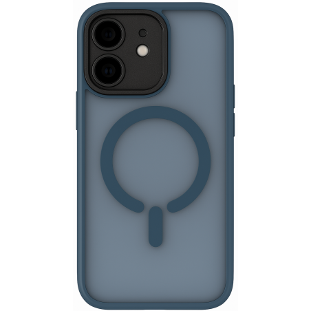 ObaStyle Semiclear Ματ Θήκη MagSafe για iPhone 11 - Σκούρο Μπλε
