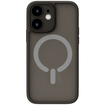 ObaStyle Semiclear Ματ Θήκη MagSafe για iPhone 11 - Μαύρο