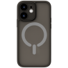 ObaStyle Semiclear Ματ Θήκη MagSafe για iPhone 11 - Μαύρο