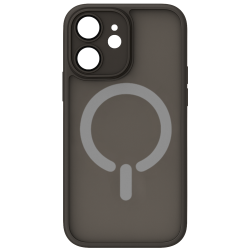 ObaStyle Semiclear Ματ Θήκη MagSafe για iPhone 11 - Μαύρο