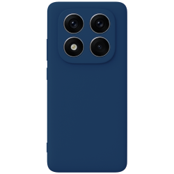 Θήκη κινητού Silky And Soft για Xiaomi Redmi Note 14 Pro Plus 5G - Σκούρο Μπλε