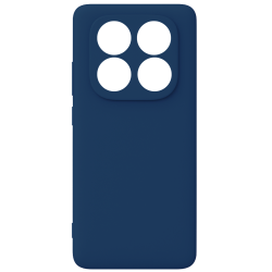 Θήκη κινητού Silky And Soft για Xiaomi Redmi Note 14 Pro Plus 5G - Σκούρο Μπλε