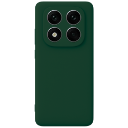 Θήκη κινητού Silky And Soft για Xiaomi Redmi Note 14 Pro Plus 5G - Σκούρο Πράσινο