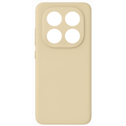 Θήκη κινητού Silky And Soft για Xiaomi Redmi Note 14 Pro Plus 5G - Μπεζ