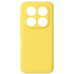 Θήκη κινητού Silky And Soft για Xiaomi Redmi Note 14 Pro Plus 5G - Κίτρινο