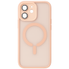 ObaStyle Semiclear Ματ Θήκη MagSafe για iPhone 11 - Ροζ