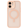 ObaStyle Semiclear Ματ Θήκη MagSafe για iPhone 11 - Ροζ