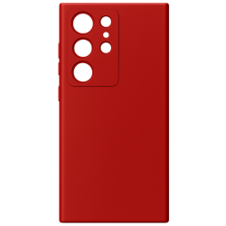 Θήκη Silky And Soft για Samsung Galaxy S24 Ultra - Κόκκινο