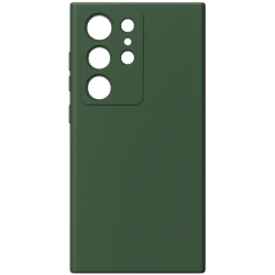 Θήκη Silky And Soft για Samsung Galaxy S24 Ultra - Σκούρο Πράσινο