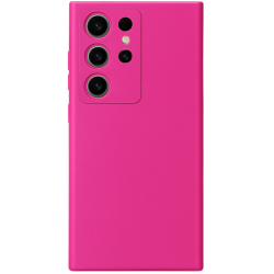 Θήκη Silky And Soft για Samsung Galaxy S24 Ultra - Φούξια