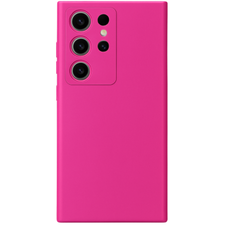 Θήκη Silky And Soft για Samsung Galaxy S24 Ultra - Φούξια