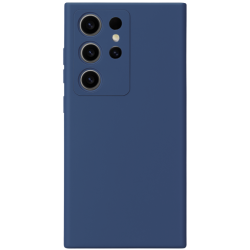 Θήκη Silky And Soft για Samsung Galaxy S24 Ultra - Σκούρο Μπλε