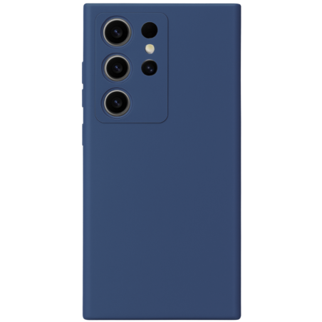 Θήκη Silky And Soft για Samsung Galaxy S24 Ultra - Σκούρο Μπλε