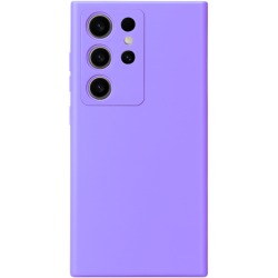 Θήκη Silky And Soft για Samsung Galaxy S24 Ultra - Βιολετί