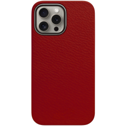 Θήκη σιλικόνης TPU Ultra Slim 0.3mm Soft Mat για Apple iPhone 16 Pro Max - Κόκκινο