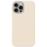 Θήκη σιλικόνης TPU Ultra Slim 0.3mm Soft Mat για Apple iPhone 16 Pro Max - Μπεζ