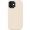 Θήκη σιλικόνης TPU Ultra Slim 0.3mm Soft mat για iPhone 12 / 12 Pro - Μπεζ