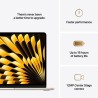 Apple MacBook Air 13.6" Retina Display (M4-10‑core/24GB/512GB SSD) US - Starlight