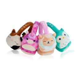 Lazerbuilt Squishmallows Sunny The Bee – Λούτρινα Ασύρματα Παιδικά Ακουστικά με Μικρόφωνο