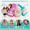 Lazerbuilt Squishmallows Sunny The Bee – Λούτρινα Ασύρματα Παιδικά Ακουστικά με Μικρόφωνο