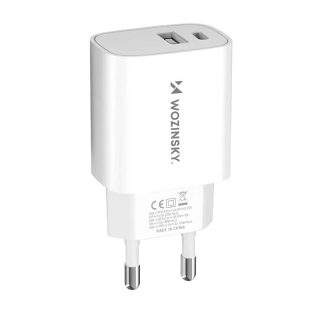 Wozinsky (WGWCW) Φορτιστής Τοίχου USB-C 20W - Λευκό