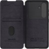 Nillkin Qin Pro Back Cover Δερμάτινη για Samsung Galaxy S25 Ultra - Μαύρο