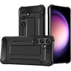 Θήκη Hurtel Hybrid Back Cover Σιλικόνης για Samsung Galaxy A56 - Μαύρο