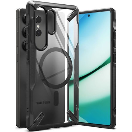 Θήκη Ringke Fusion MagSafe Back Cover για Samsung Galaxy S25 Ultra  - Μαύρο